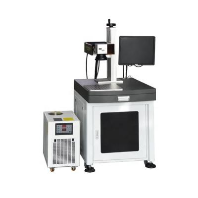 China Laser Engraving UV Laser Engraving /marking/printing Machine for Silicon Glass Crystal Medical Drug Bootles TFT LCD IC Wire Cosmetic Earphone for sale