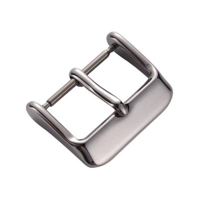 China Pin Buckle Economic Watch Band Pin Buckle Stainless Steel Watch Accessories And Parts 1.9MM Thick for sale