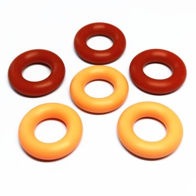 China Colored Custom Silicone Rubber O Ring Factory Outlet Food Grade Silicone O Ring for sale