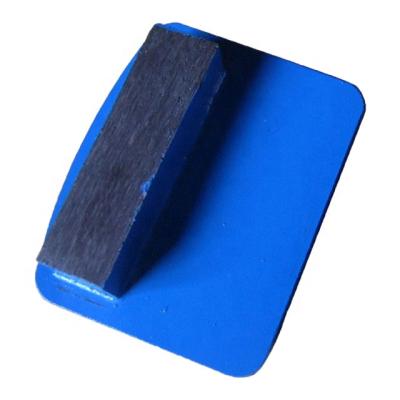 China Durable Concrete Abrasive Disc Diamond Metal Tool Trapezium Grinding Shoe for sale