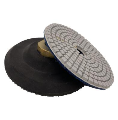 China Wet Flexible Diamond Abrasive Resin Durable Diamond Tool Part Protection Polishing Wheel for sale