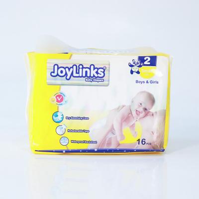 China New Product Printed Hot Selling Fluff Pulp Organic Baby Diapers Disposable Baby Diapers for sale