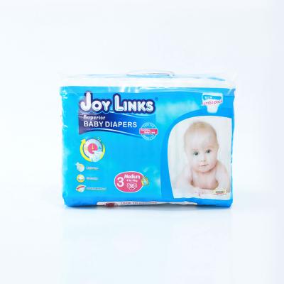 China Factory Directly Printed Baby Diapers Soft Fluff Pulp Baby Disposable Diapers for sale