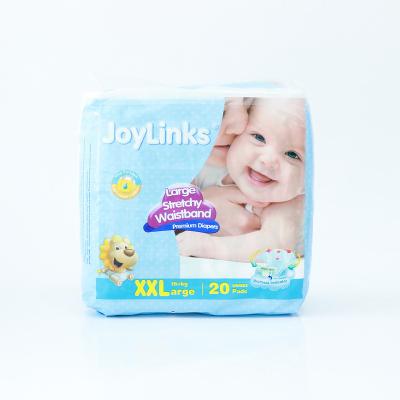 China Best Grade Wholesale Price Printed Selling Nappies Baby Diapers Pampering XXL Breathable Soft Disposable Sleeve OEM Outer Cloth Anti for sale