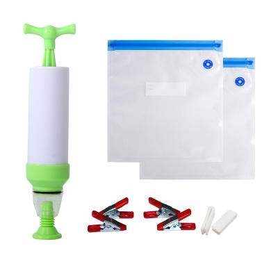 China Various Features Modern Vacuum Storage Sealer Bags Seal Food Packaging Bags Set for sale