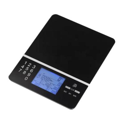 China Weight Measuring Smart Kitchen Scale Food Nutrition Gram Scale Household Glass Baking Scale Electronic for sale