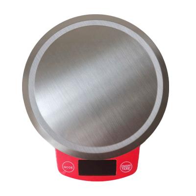 China Weight Measuring New Electronic Food Baking Scale Stainless Steel Kitchen Scale Digital Food Scale for sale