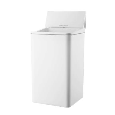 China Viable automatic plastic waterproof infrared sensor touchless smart trash can for sale