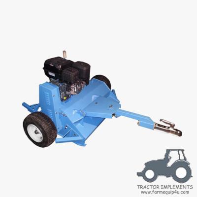 China AFM -  ATV Flail Mower ; Flail Mulcher With Petrol Engine; ATV Lawn Mower With Tires Adjustable;farm implements for sale