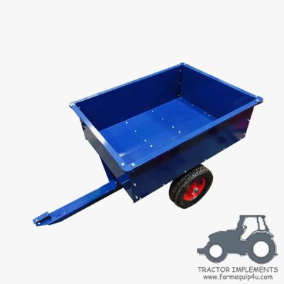 China WCART - 2Wheel 9.9cubic. Utility Cart Trailers; single axle Atv Trailer; Garden Trailer For Atv Quad for sale