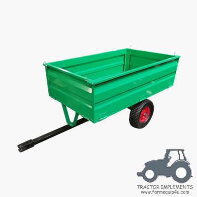 China 2WCART-  2Wheel 17cubic. Utility Cart Trailers; Garden Trailer Tow Behind ATV; Atv Attachment Farm Trailer for sale