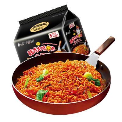 China Instant Hot Roasted Chicken Flavor and Spicy Noodle Flavor Cheese Korean Fire Stir Fry Instant Ramen Noodles for sale