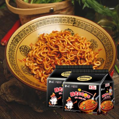 China Chinese Instant Noodles Turkey Spicy Flavor Bulk Noodle 112g/bag , 30 Bags / Carton for sale