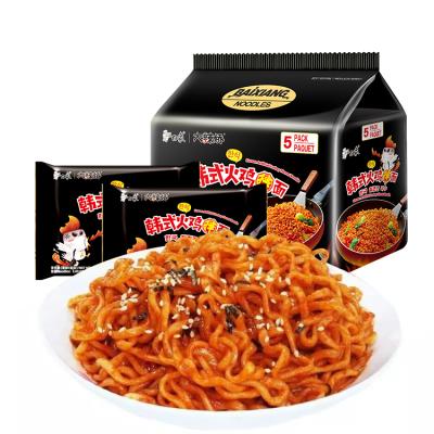 China Factory Direct Sales OEM Bag Style Instant Pot Korean Hot Chicken Ramen Noodles Instant Noodle for sale