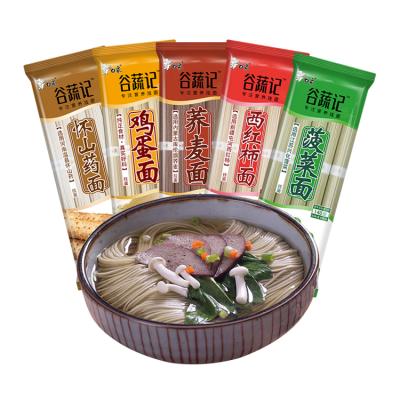 China BAIXIANG 350G hot sale gluten free popular grain&vegetable flavor refined dried noodles for sale