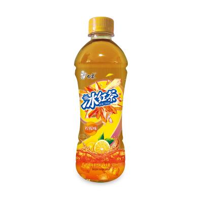 China Natural Tasted Baixiang Nice Lemon Flavor Bottled Ice Tea Drink for sale