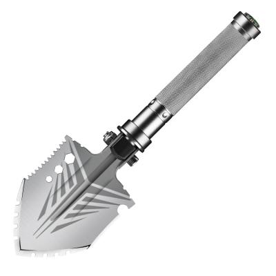 China Multifunctional steel shovel camping arsenal shovel mini snow military aluminum shovel for sale