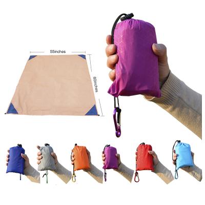 China Ultralight Carry Pocket Ultralight Blanket Beach Camping Waterproof Outdoor Blanket Mat for sale