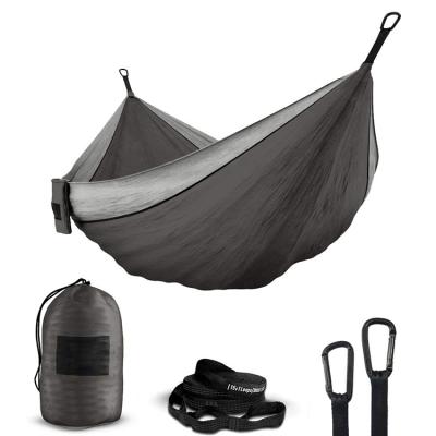 China Modern Customize Hammock 210T/70D Ultralight Portable Nylon Multifunctional Camping Hammock for sale