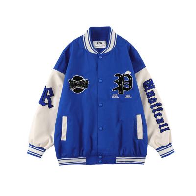 China New Fashion Custom Mens Varsity Jackets Men Bomber Jacket Breathable Winter for sale