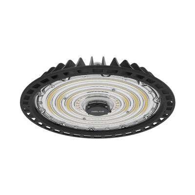 China Warehouse High Efficiency 190LM/W 200LM/W 168W 100watt Smart UFO Led High Bay Light For Gym for sale