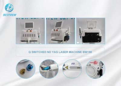 China Pigment Removal Nd Yag Laser Tattoo Removal Machine / Pico Laser Machine for sale