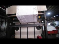 Thermal Oil Heating Continuous Textile Steamer Machine For High Temperature