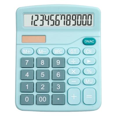 China Dexin DX-837 General Purpose Calculator 2 Colors Solar Power and Battery Operate 12 Digit Student Calculators for sale