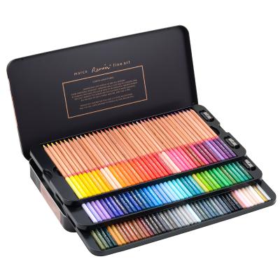 China High Quality Wooden Marco Colors Renoir Fine Art Oil Color Pencil Coloring Set 3100/set 24/36/48/72/100/120 for sale