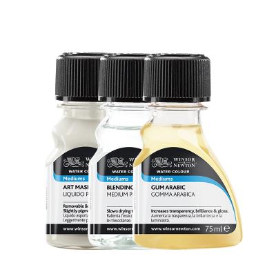 China Can help better maintain the elasticity of watercolor Winsor paint and Newton 75ml art textile gum arabic masking liquid iridescent medium ox bleding skin liquid for watercolor paint for sale