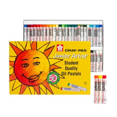 China Bright Colors Sakura - 12/18/25/36/50 Premium Quality Oil Pastel Colors Pencil Set with Vibrant Colors for Kids Drawing for sale