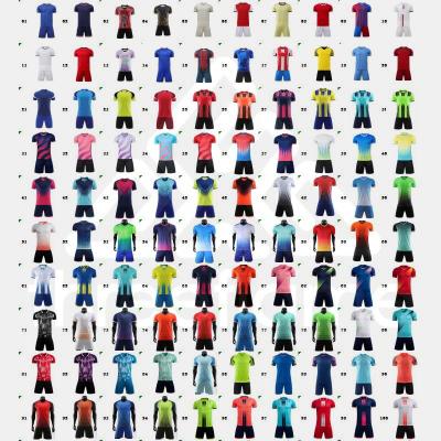 China high quality custom 100%polyester soccer jerseys football shirt for sale