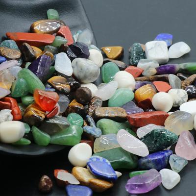 China Simplicity Wholesale Natural Gem 100g/bag 5-15mm Crystal Stone Children Scouring Key Sandbag Archaeological Excavation Materials for sale