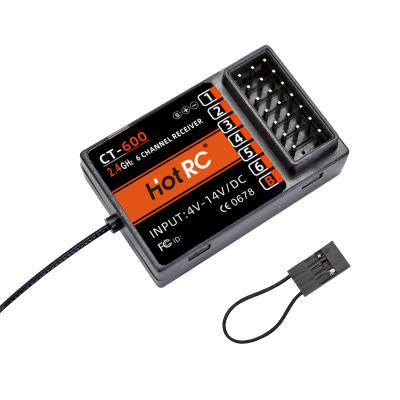 China Hot Selling RC HOTRC Hobby Suitable CT-600 To 6ch Antenna Remote Control External Remote Control Receiver for sale