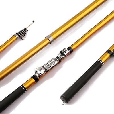 China Carp Fly Fishing Rods Fiberglass Telescopic Pole Jig Travel Ultra Light Coastal Tackle for sale