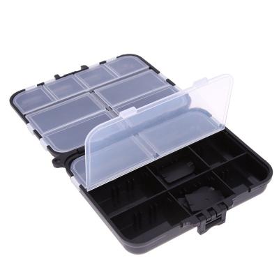 China Flies Set Clear Plastic Box Fishing Accessories Storage Case Lure Tackle Matching Compartments Box for sale