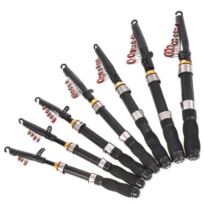 China Outdoor Fishing Activity Spinning Bass Rods Ice Fishing Telescopic Hand Sea Pole Tools Portable Short Throw Tackle for sale