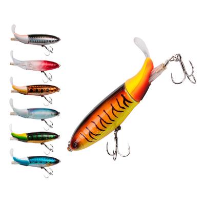 China Durable Wholesale Fishing Lures 100mm 13g Sinking Pesca Hard Artificial Pencil Popper Spinner Spinbait for sale