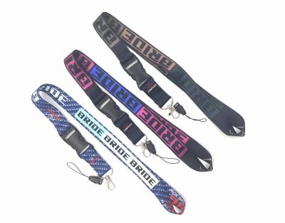 China ID Card Holder/Main Holder/New Promotion Quick Release Neck Strap Lanyard For Team Bride JDM Game Lanyards ID Badges Card Shipping Car Key for sale