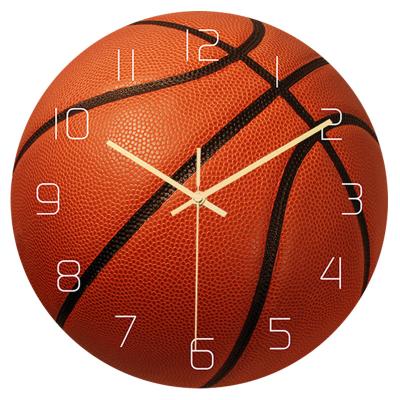 China Kinds of Antique Style Sports Ball Clock and Wall Hanging Clocks with Dia.30cm for sale