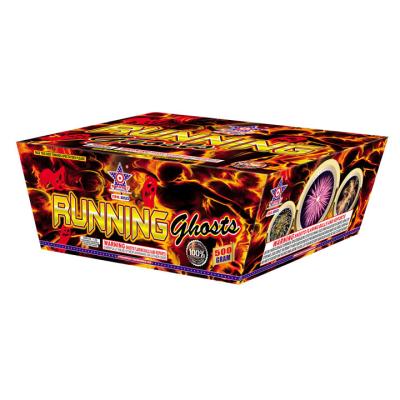 China A5523 RUNNING GHOST 500G CAKE outdoor fireworks made in china wholesale high quality machine gun AFSL 500*400*175mm for sale