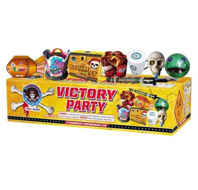 China PYROPIRATE Guaranteed Quality Wieners Victory Party Box Fireworks Firecracker Price Match 645*280*160mm for sale