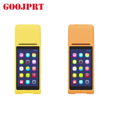 China GOOJPRT Q8 Android 8.1 Black And White Position Machine Terminal Support Blue Tooth Wifi And GPS for sale