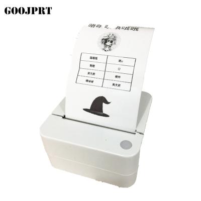 China Black and White Portable Mini Photo Pocket Printer Blue Tooth Pocket Portable Photo Printer for sale