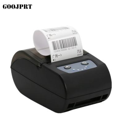 China GOOJPRT 58mm Black And White Portable Label Printer Blue Tooth Thermal Printer P58D Maker for sale