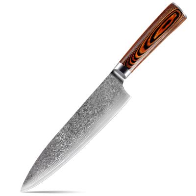 China Viable Professional Steel Chef 8 Inch Damascus Kitchen Knife for sale