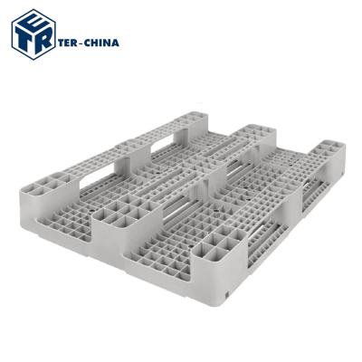 China Plastic Industrial Heavy Duty Plastic Pallet With Coated Steel Pipe for sale