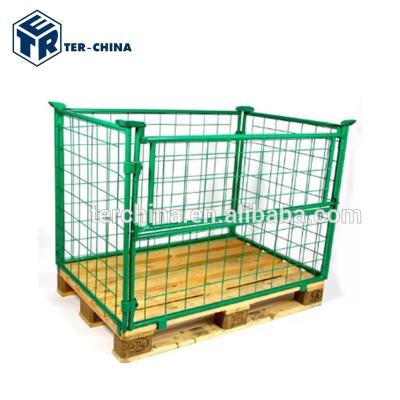 China Q235 Steel Warehouse Custom Size Stackable Steel Pallet Feet for sale