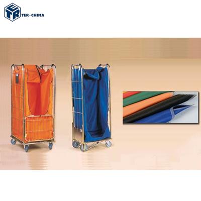 China PE Steel Roll Cage Crate Storage Container Cover For Laundry for sale