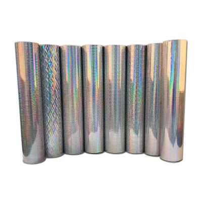 China Self Adhesive Rainbow Transparent Holographic Projection Moisture Proof Film for sale